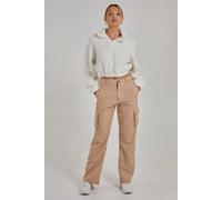 Pink Vanilla Zip Up Teddy Sweat In Ivory Ivory L