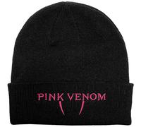 Pink Venom Beanie BlackPink Black One Size
