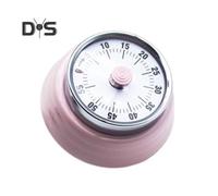 (pink) Visual Timer Japanese Mechanical Timer Magnetic Backing Timer No Batteries Required Loud Alarm Versatile Kitchen Timer for Gym Yoga Study Home