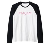 Pink Vogue Tiger Print Top Women Raglan Baseball Tee