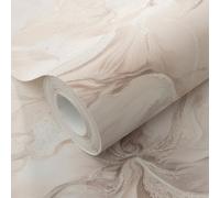 Erismann Liquid Aura In Blush Pink Vinyl Wallpaper