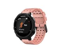 Pink Watch Band for Garmin Approach S20/ S5/ S6, Soft Silicone Personalise Replacement Strap Compatible with Garmin Forerunner 220/230/ 235/620/ 630/ 735XT/ 235lite