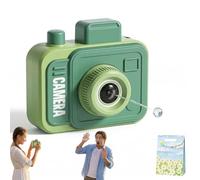 Pink Water Gun Prank, Double-Sided Squirt Toy with Dual Triggers, Novelty Gag Gifts, Mini Fake Digital Camera for Pranks & super soaker Water Fights for Family Games Parties (green)