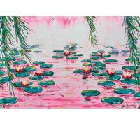 Pink Water Lilies
