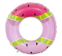 Pink Watermelon Inflatable Swimming Ring for Kids, 70cm PVC Pool Float Rubber Ring, Pool Tube Floaties Swimming Pool Toy for Beach Summer Water Party
