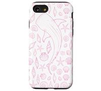 Pink Whale Shark Ocean Sea Seashell Starfish Beach Case for iPhone SE (2020) / 7/8