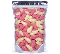 Pink & White Chocolate Candy Mice- Large Retro Chocolate Treats | Fun Nostalgic 500g Sweets Bag, Perfect for Parties, Sharing, Gifting & Everyday Indulgence