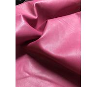 Pink Whole Nappa Soft Premium Quality Sheepskin Genuine Leather Hide- NO Holes & CUTS (7-9 sq. ft)