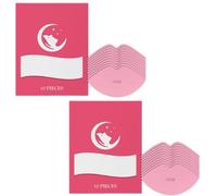 Pink Women's Sleeping Lip Patches, 10 pieces, gently adhere to lips for a comfortable night's sleep.