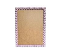 Pink Wooden Bobbin Picture Frame Size A4
