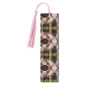 Pink Wooden Bookmark - Crafted Cute Pig Print Decor, Perfect for Hardcover Books, Journals, Notebooks & Planners