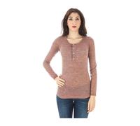 Pink Wool Logo Jumper - female - Fred Perry - Long Sleeve T-Shirts - Pink - M - Tops M