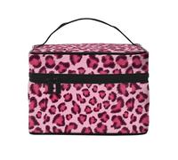 Pink Zebra Print, Makeup Bag, Portable Cosmetic Bag for Women - Travel Cosmetic Organizer, Toiletry Pouch, The Go-to Gift That Never Disappoints for Special Moments