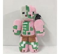 (Pink Zombie) Minecraft Plush Toy Pixel Doll Children Doll Kids gift
