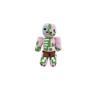 (Pink zombie pigman 30cm) Minecraft Plush Toy Pixel Doll Soft Plush Kids Gift