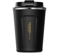 PINKAH 12OZ Vacuum Travel Mug for Ice Drinks/Hot Beverage, Double Walled Stainless Steel Insulated Coffee Tumbler Cup, Thermal Coffee Mug