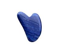 PinkCity Creation : Blue Stone Gua Sha Face Massage Tool,All Natural Handmade Healing Stone Gua Sha Scraping Facial Massage Tool.