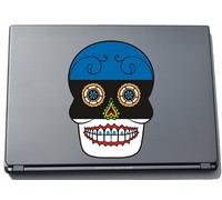 pinkelephant 210 x 154 mm Skull - Estland - Estonia Decals for Laptop