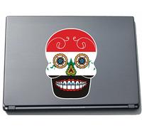 Pinkelephant 210 x 154 mm Skull - Irak - Iraq Decals for Laptop