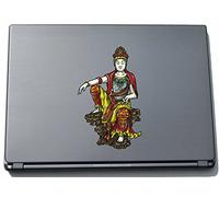 Pinkelephant China-Chinesegods6 150 x 94 mm Chinese God Sticker Skin for Laptop