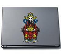 Pinkelephant China-Chinesegods6 210 x 132 mm Chinese God Sticker Skin for Laptop