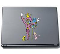 Pinkelephant clm013 Funny Little Monster - Mad Magician 210 x 146 mm Sticker Skin for Laptop