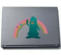 Pinkelephant clm015 Funny Little Monster - Giant Crazy 150 x 101 mm Sticker Skin for Laptop