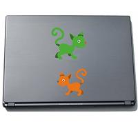 Pinkelephant clm041 Funny Little Monster - Cute Dog 150 x 94 mm Sticker Skin for Laptop