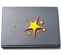 Pinkelephant Comic 003 210 mm Funny Scene Boo-hoo-hoo Sticker Skin for Laptop