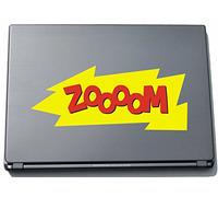 pinkelephant Comic 017 150 x 190 mm Funny Scene Circle of Colour Sticker Skin for Laptop