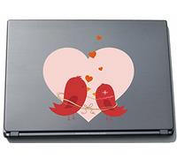 Pinkelephant lovely010 210 mm Sweet Heart - Birds in the Tree Sticker Skin for Laptop