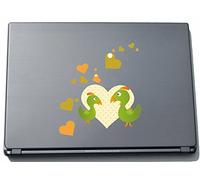 Pinkelephant lovely012 210 x 185 mm Sweet Heart - Birds in Love Sticker Skin for Laptop