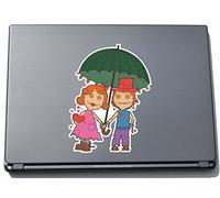 Pinkelephant lovely051 210 x 162 mm Sweet Heart - Roof Love Sticker Skin for Laptop