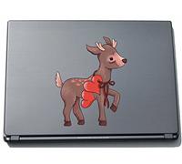 Pinkelephant lovely066 210 x 169 mm Sweet Heart - Goat Sticker Skin for Laptop