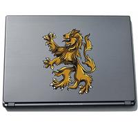 Pinkelephant Misc1-Lions2 150 x 122 mm Golden Lion Sticker Skin for Laptop