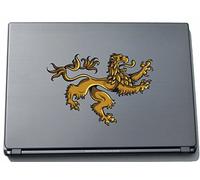 Pinkelephant Misc1-Lions3 210 mm Golden Lion Sticker Skin for Laptop