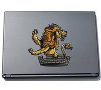 Pinkelephant Misc1-Lions6 210 x 211 mm Golden Lion Sticker Skin for Laptop