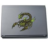 pinkelephant Misc1-Scorp6 150 x 184 mm Scorpio Sticker Skin for Laptop