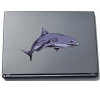 Pinkelephant Misc1-Sharks1 150 mm Hai Mad Sticker Skin for Laptop
