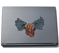 pinkelephant Misc2-Hearts13 150 x 208 mm Crazy Creepy Heart Sticker Skin for Laptop
