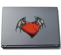 Pinkelephant Misc2-Hearts20 210 x 275 mm Crazy Creepy Heart Sticker Skin for Laptop