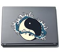 Pinkelephant Misc3-Yinyang4 150 x 127 mm Stylisches Yin Yang Fisch Sticker Skin for Laptop