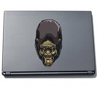 pinkelephant Misc4-Apes3 210 x 149 mm Creepy Monkey Head Sticker Skin for Laptop