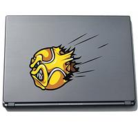 Pinkelephant Sport 036 210 x 193 mm Mad Shark Sticker Skin for Laptop