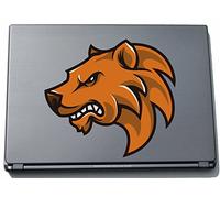 Pinkelephant Sport 057 150 x 166 mm Mad Lion Sticker Skin for Laptop