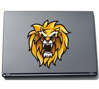 pinkelephant Sport 058 150 x 134 mm Mad Tiger Sticker Skin for Laptop