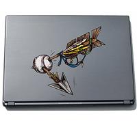 Pinkelephant Sport 061 210 x 274 mm Birds with Billiard Ball Sticker Skin for Laptop