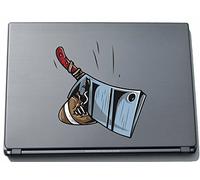 Pinkelephant Sport 067 210 x 200 mm Large Blade Gap Soccer ball Sticker Skin for Laptop