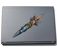 pinkelephant Sport 094 150 x 196 mm Caliber Bullets Sticker Skin for Laptop
