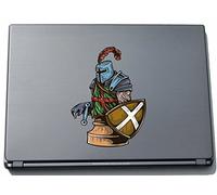 pinkelephant Sport 098 210 x 263 mm Mad Fish Sticker Skin for Laptop
